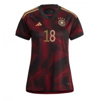 Deutschland Jonas Hofmann #18 Fußballbekleidung Auswärtstrikot Damen WM 2022 Kurzarm